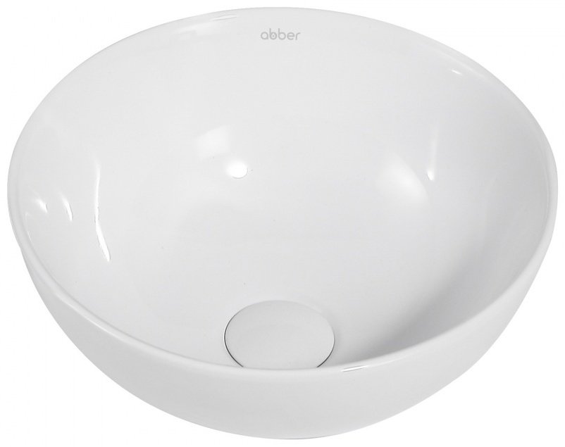 Раковина Abber Bequem AC2106 накладная круглая 32, фаянс