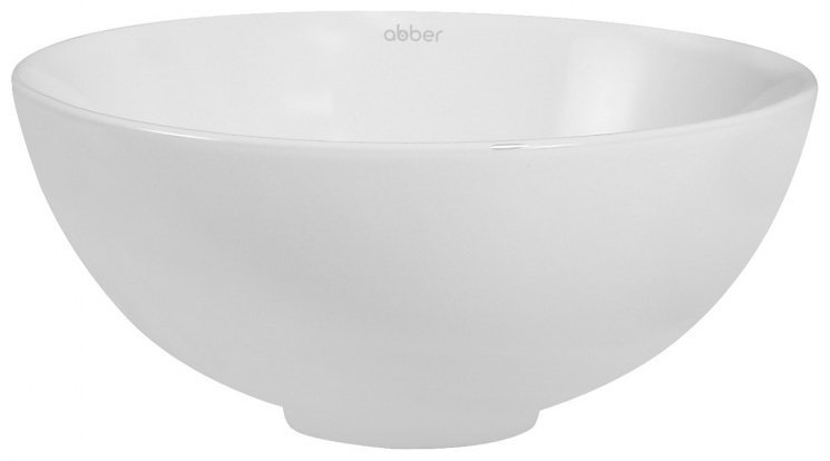 Раковина Abber Bequem AC2106 накладная круглая 32, фаянс