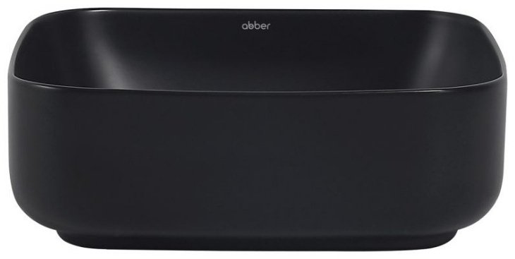Раковина Abber Rechteck AC2211MB накладная квадратная 38.5 см, фаянс