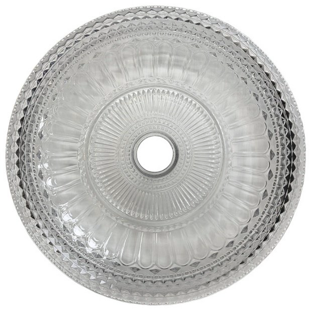 Раковина Comforty CF21205 накладная круглая 44, стекло купить,NaN