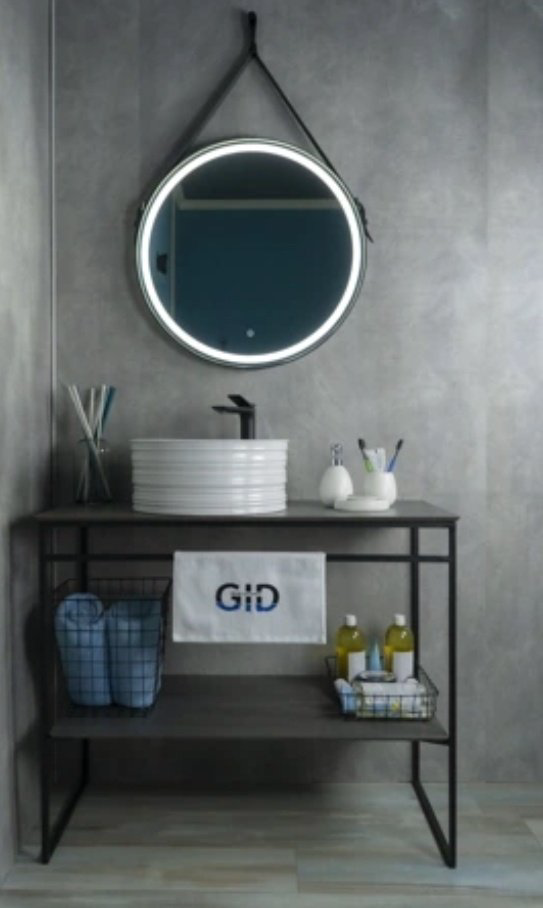 Раковина GID-ceramic W969 накладная круглая 41, керамика купить,50000