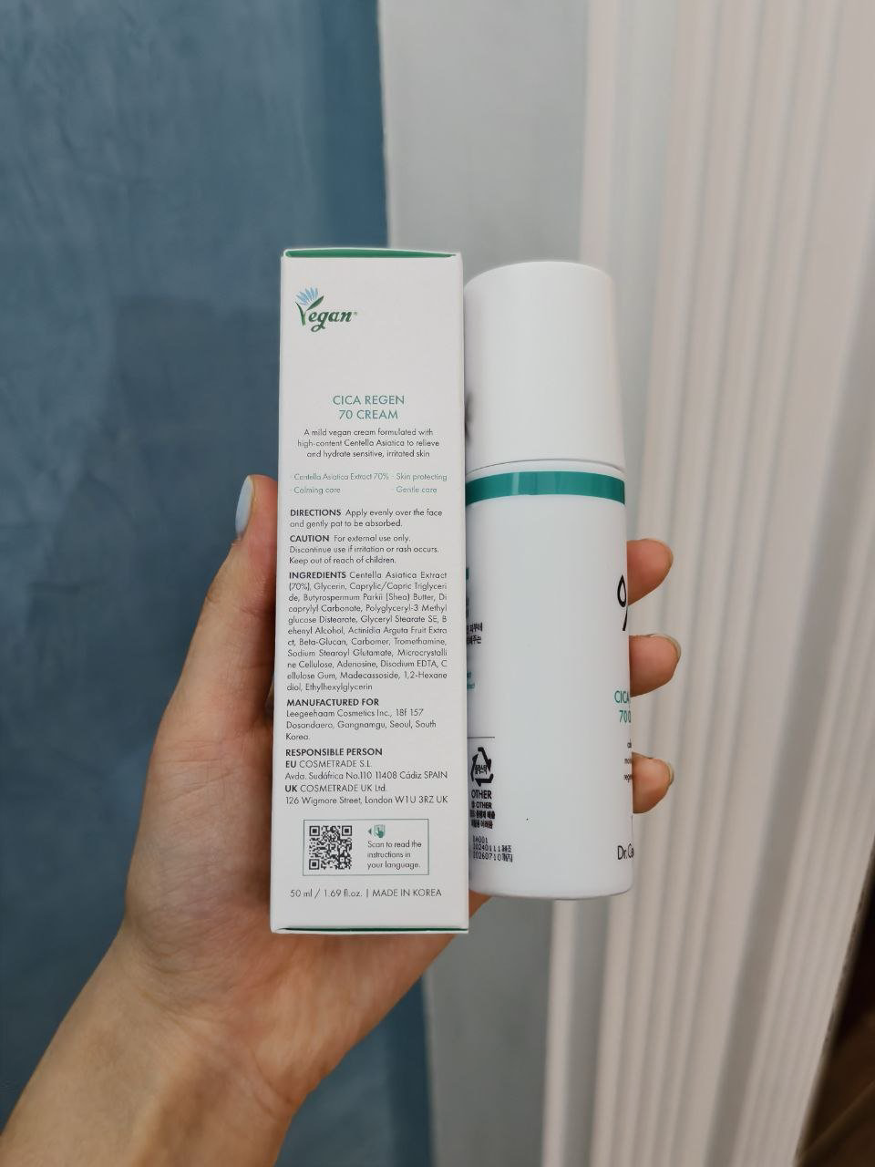 Dr.Ceuracle крем Cica Regen 70 для лица 50 мл купить,NaN