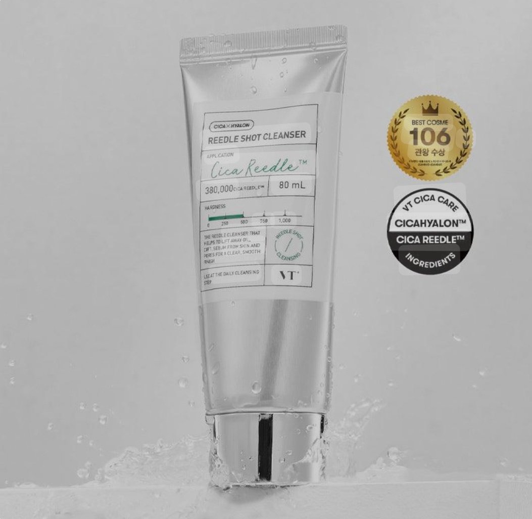 Гель VT Cosmetics Reedle Shot Cleanser для лица 80 мл - ForteMarket Гель VT Cosmetics Reedle Shot Cleanser для лица 80 мл купить,NaN