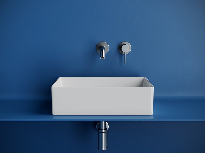 Раковина Ceramicanova CN6069 накладная прямоугольная 47.1, фарфор