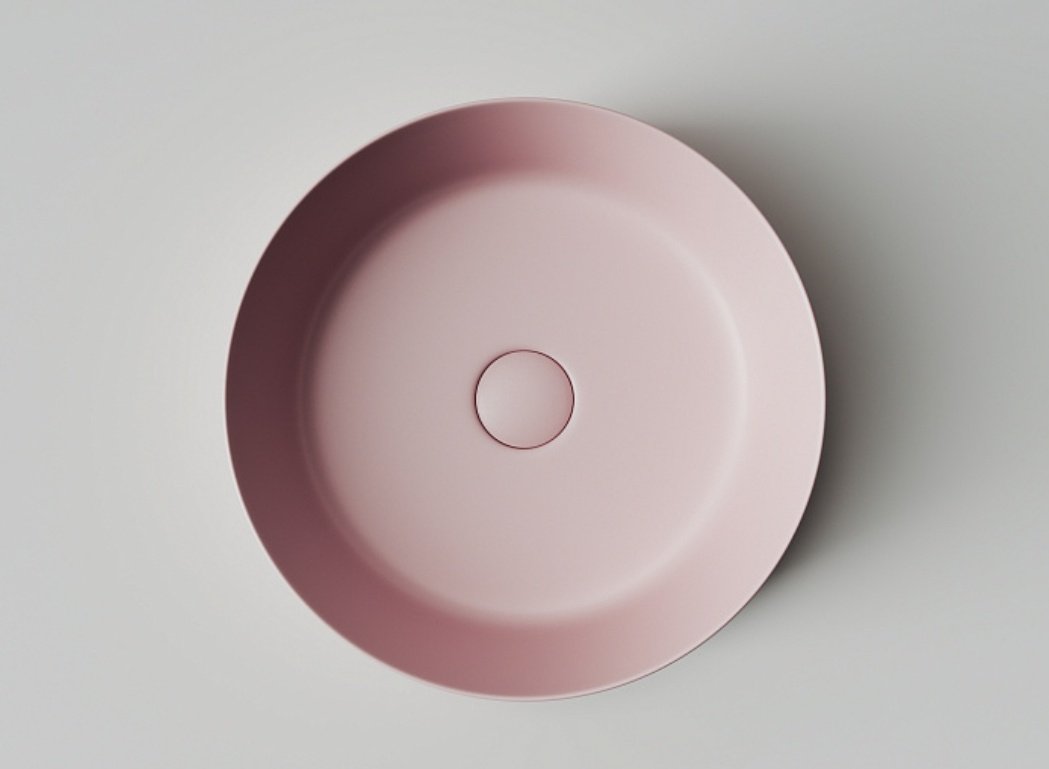 Раковина Ceramicanova CN6022MP накладная круглая 39, санфарфор