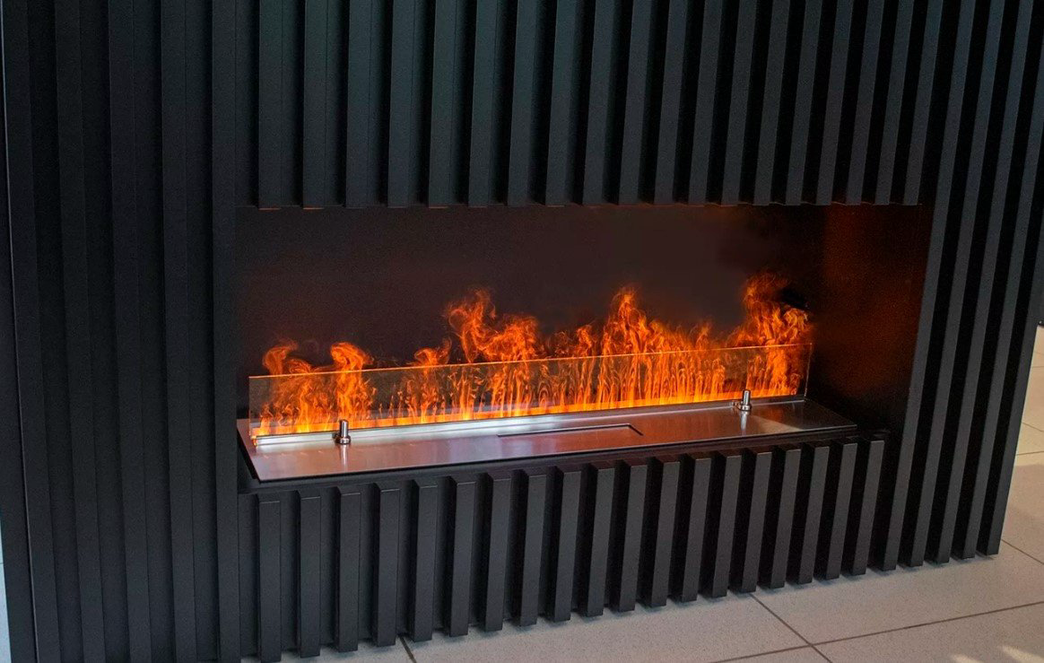 Электрокамин Schones Feuer встроенный 3D FireLine 1200 Steel купить,NaN