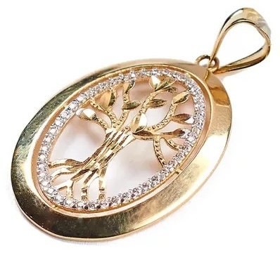 Подвеска Crystal 113-1-001-04 вес 2.36 г золото, фианит купить,173450