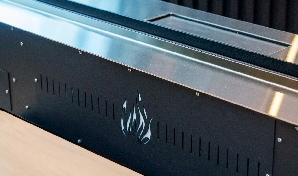Электрокамин Schones Feuer встроенный 3D FireLine 1200 Steel
