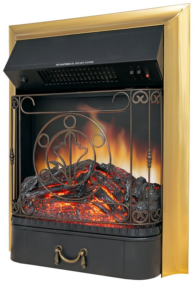 Электрокамин Royal Flame встроенный Majestic FX Brass купить,NaN