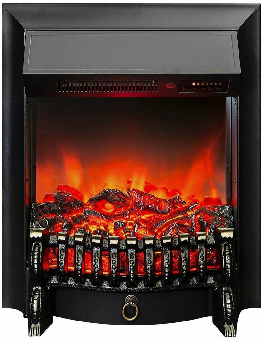 Электрокамин Real Flame напольный Stefania WT-F612 с очагом Fobos Lux Black купить,NaN