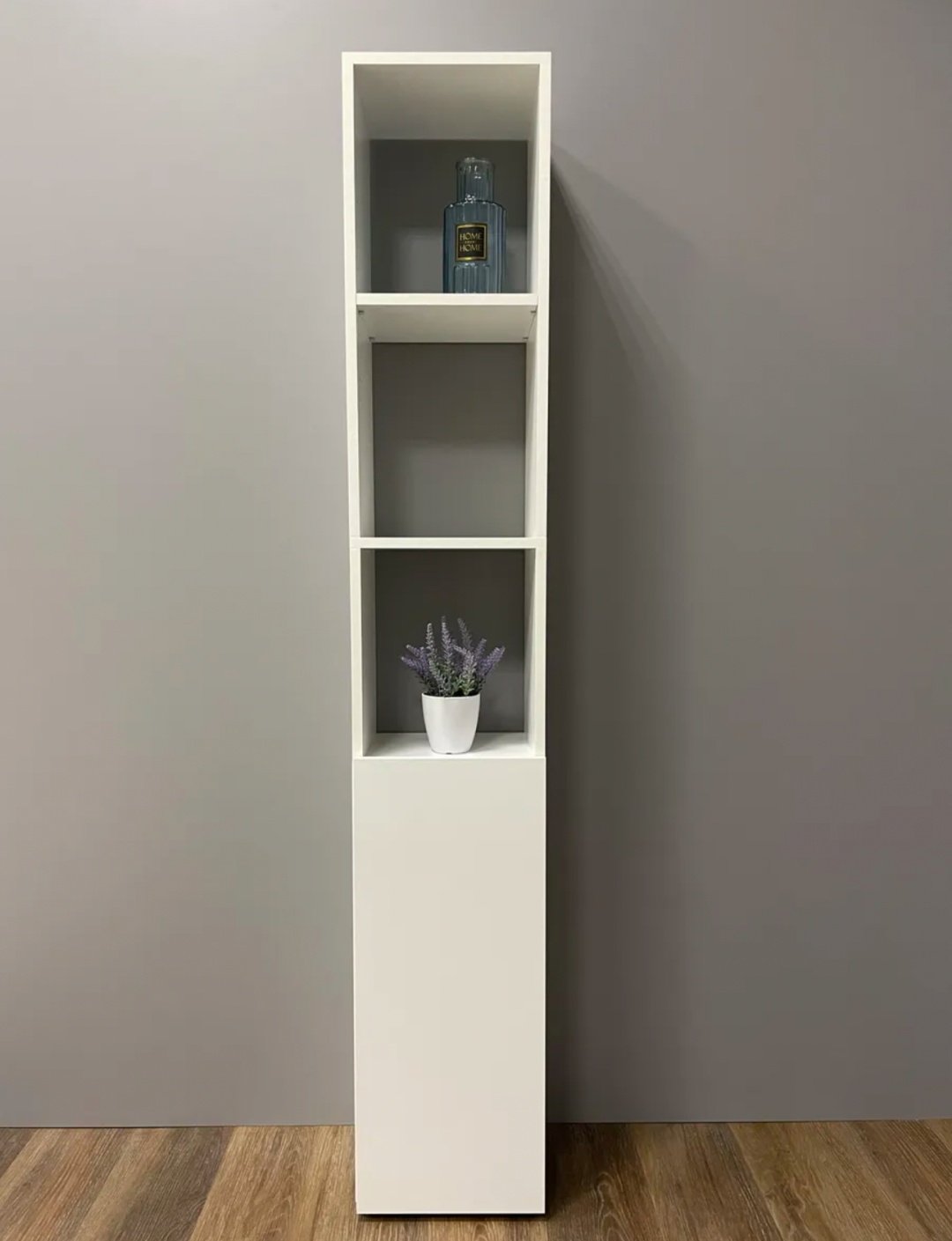 Стеллаж напольный , 30x25x177.1 см, белый купить,NaN