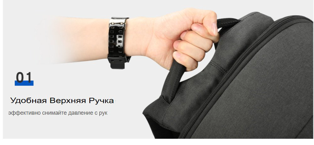 Рюкзак Tigernu оксфорд черный купить,NaN