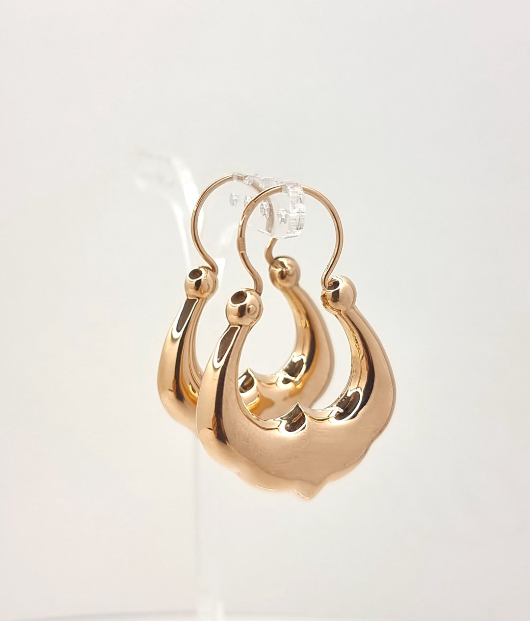 Серьги Изумруд Au0237165 вес 3.79 г золото, без вставок купить,NaN