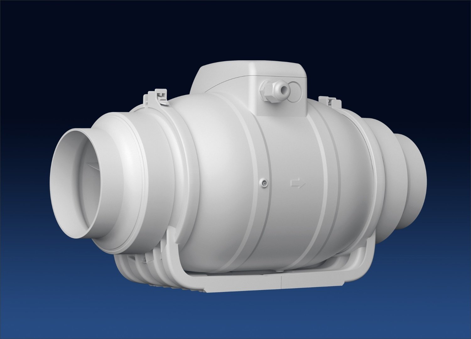 Вытяжной вентилятор ЭРА канальный 29Вт, Typhoon 125