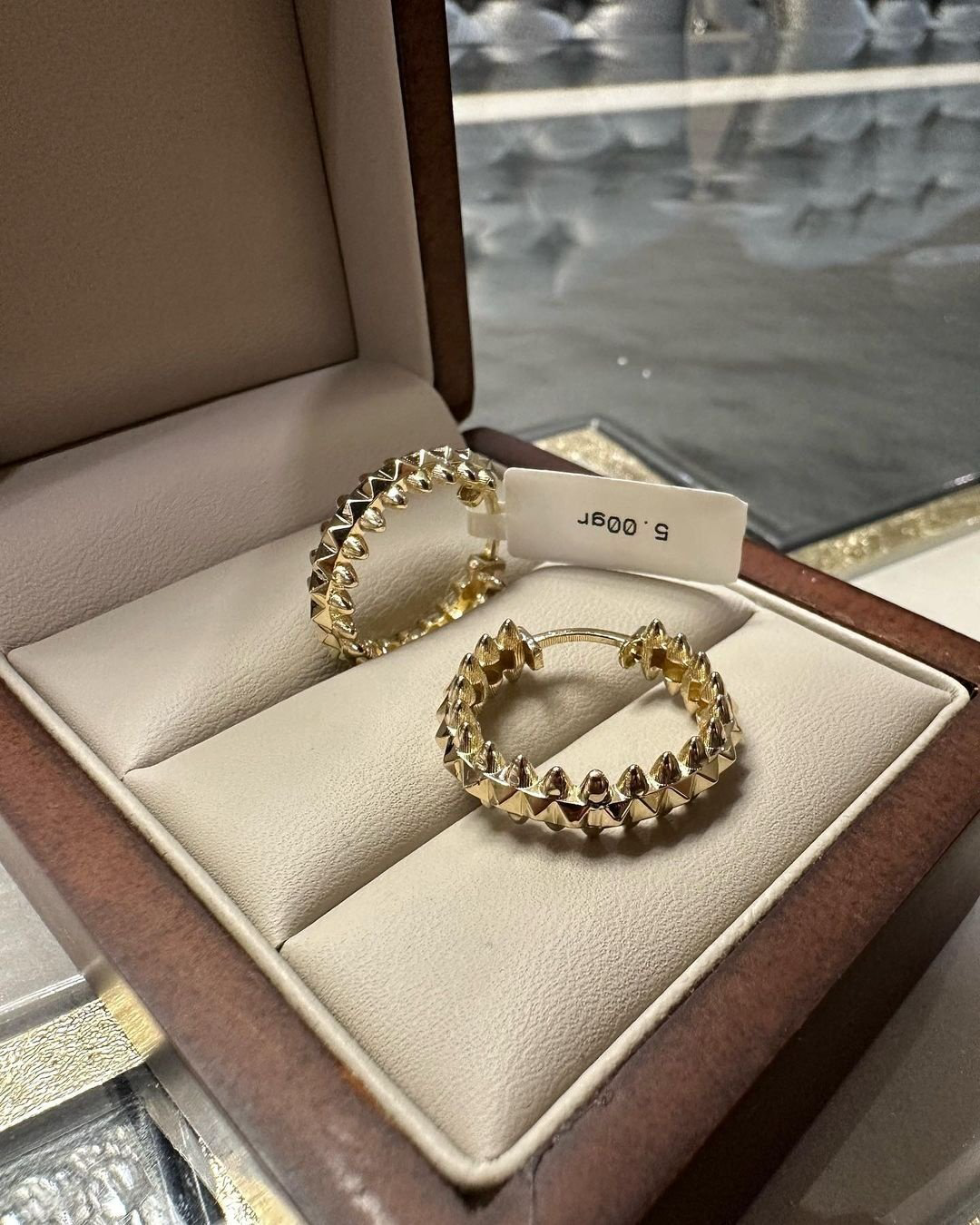 Серьги Золото России 241810 вес 5 г золото, без вставок купить,400000