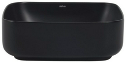 Раковина Abber Rechteck AC2211MB накладная квадратная 38.5 см, фаянс