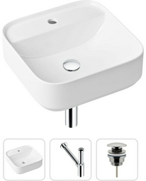 Раковина Lavinia Boho Bathroom Sink 21520276 накладная квадратная 42, санфарфор