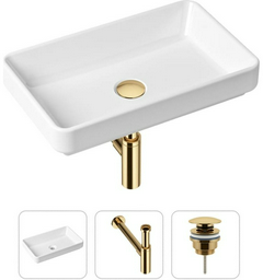 Раковина Lavinia Boho Bathroom Sink 21520148 накладная прямоугольная 34, санфарфор