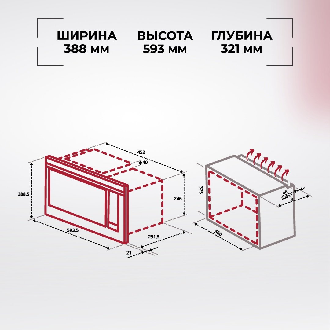 Микроволновая печь Hansa AMGB20E2GB черный