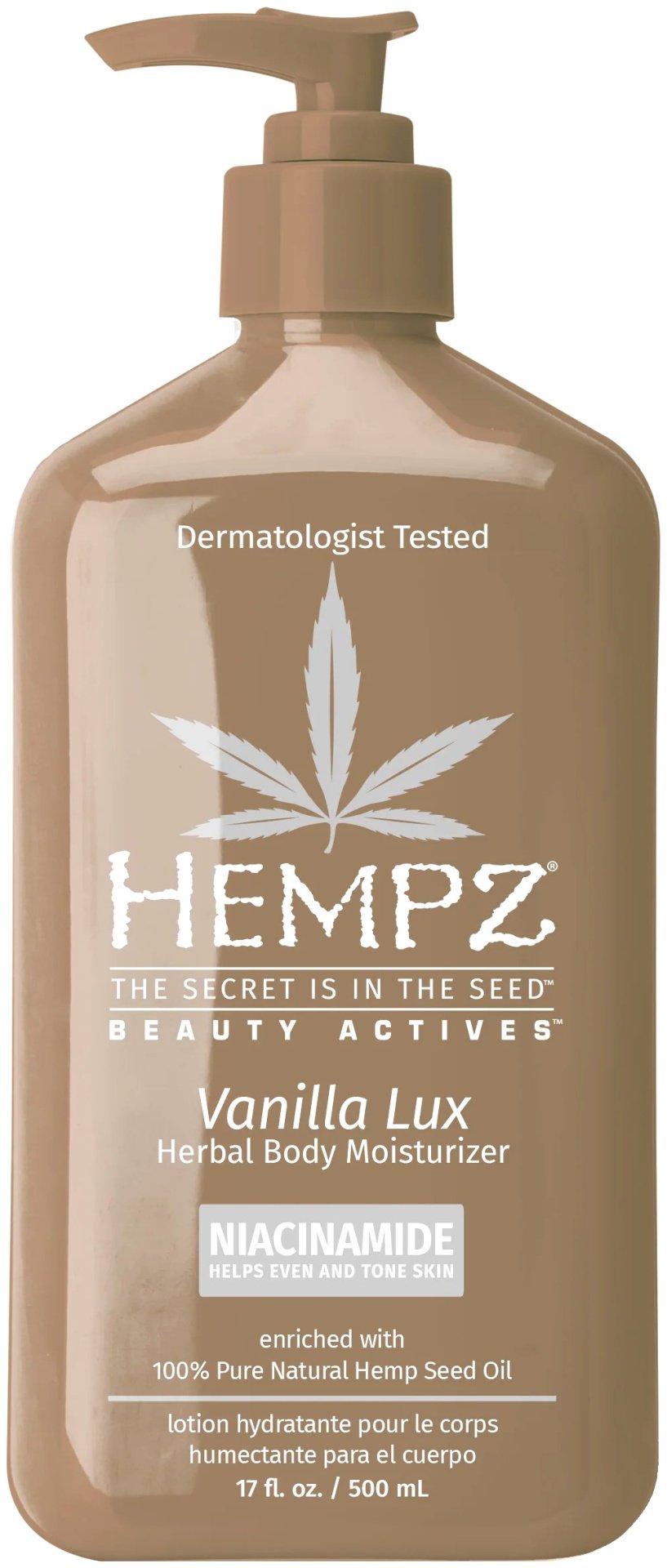 Hempz Vanilla Lux Herbal Body Moisturizer Лосьон для Тела Ваниль лосьон для тела 500 мл