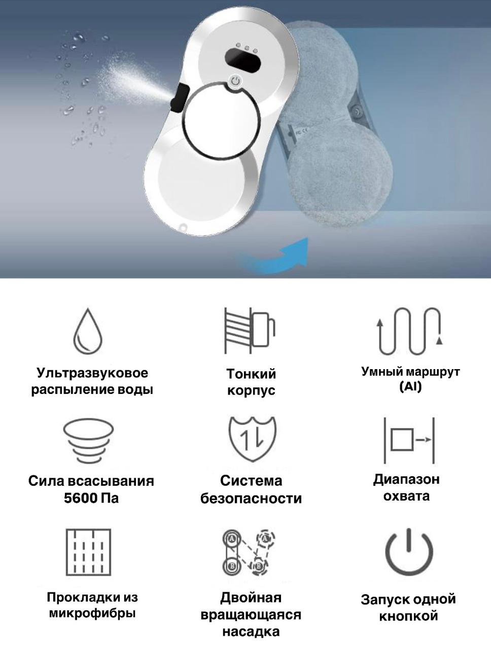 Стеклоочиститель WW-W17S белый