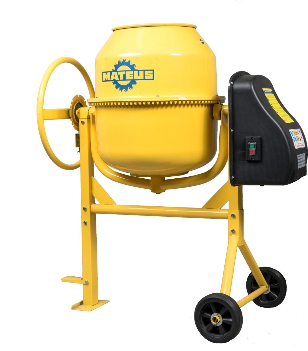 Бетономешалка Mateus CM120 MS02101 120 л чугунный венец купить,NaN