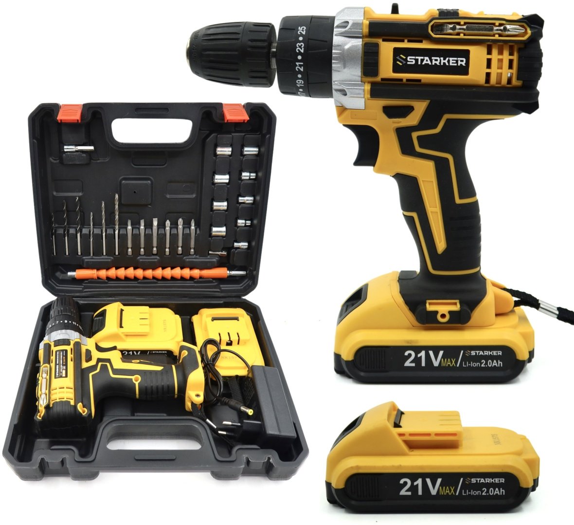 STARKER дрель-шуруповерт ST-2305L