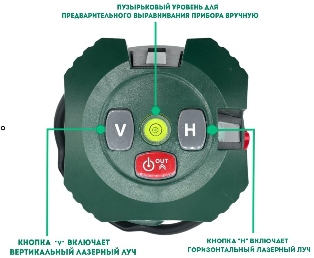 Лазерный уровень DWT линейный LLC03-30 BMC