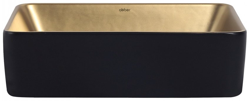 Раковина Abber Rechteck AC2212BG накладная прямоугольная 48.5 см, фаянс купить,112634