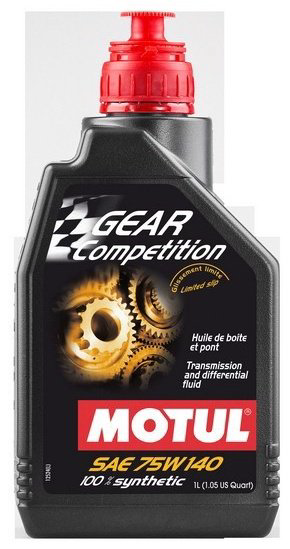 Масло синтетическое Motul Gear Competition 1 л купить,NaN