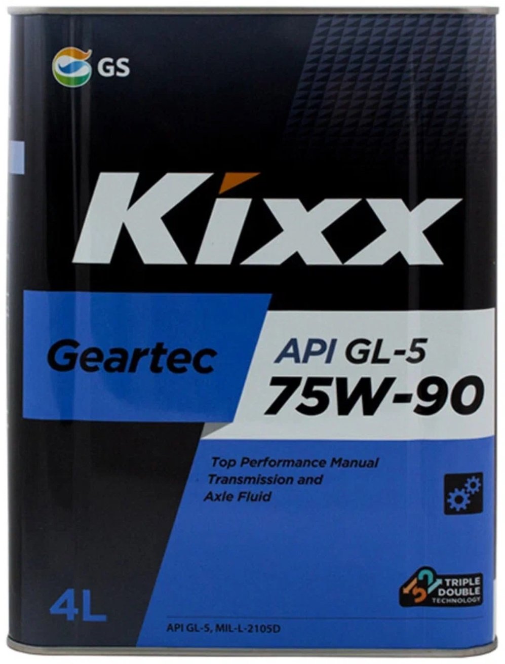 Масло полусинтетическое Kixx GEARTEC 4 л