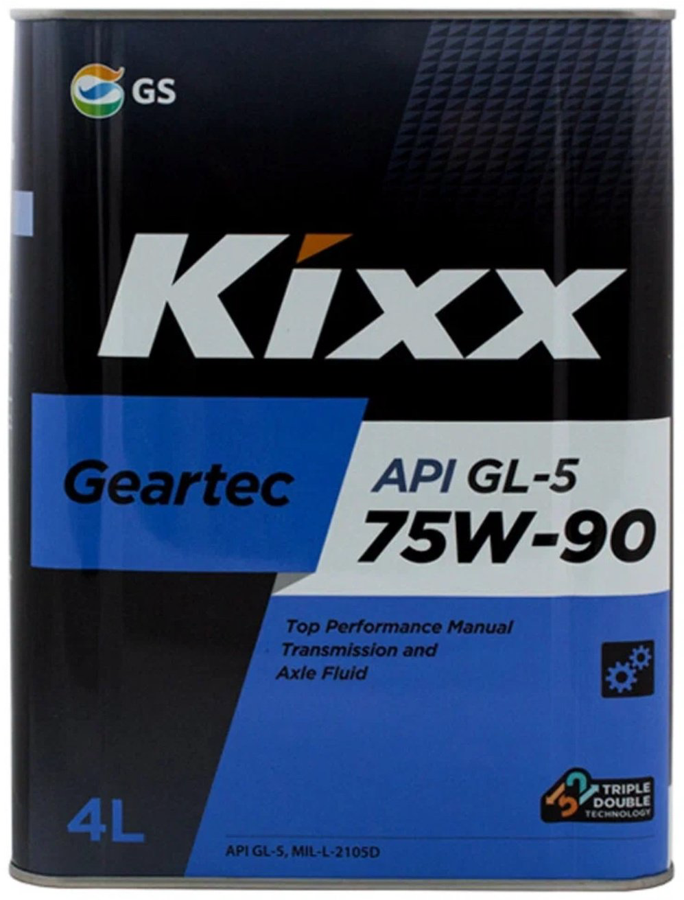Масло полусинтетическое Kixx GEARTEC 4 л купить,25100