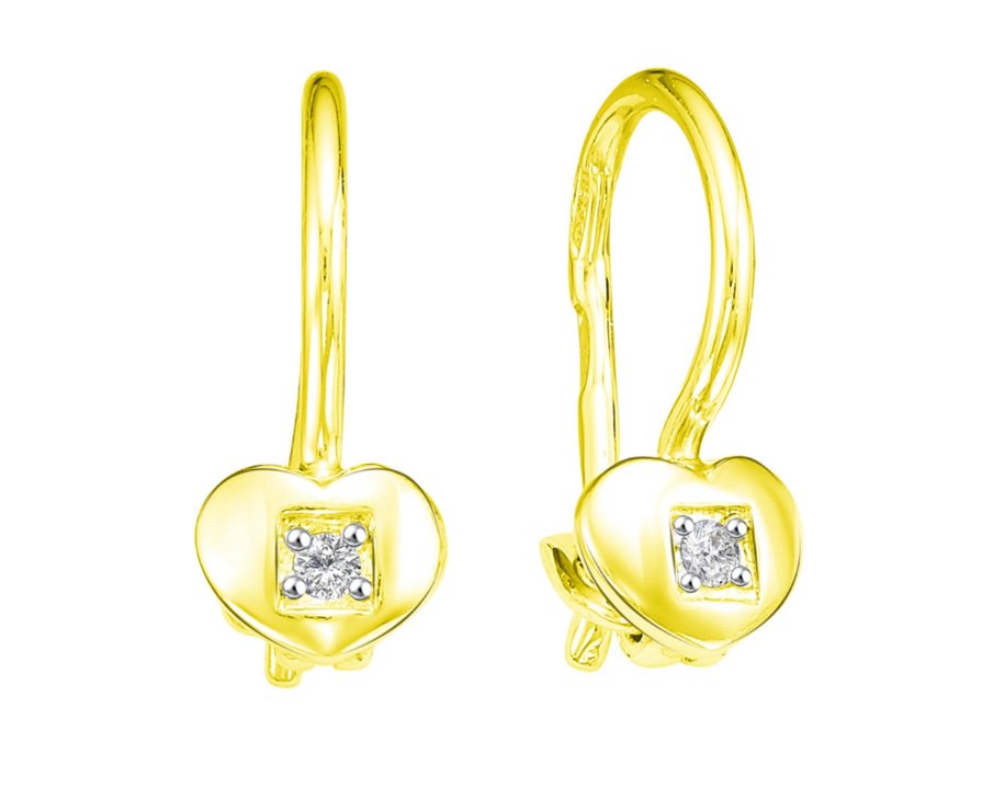 Серьги Zolotye Uzory 34-62-0256-00 0,8гр. купить,NaN