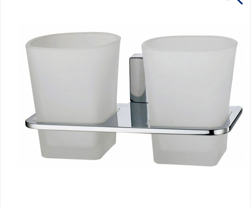 Wasser KRAFT стакан K-5028D 1 шт, металл, стекло