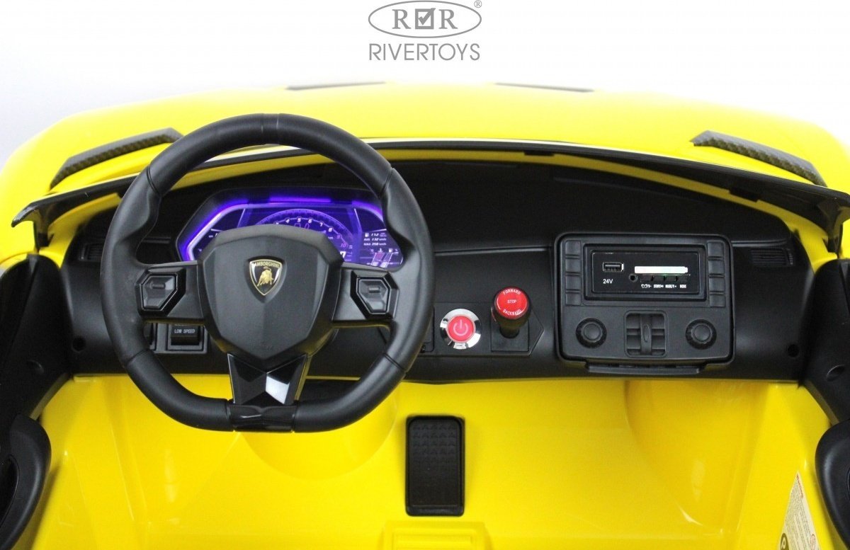 River Toys Lamborghini A111MP черный, желтый купить,NaN