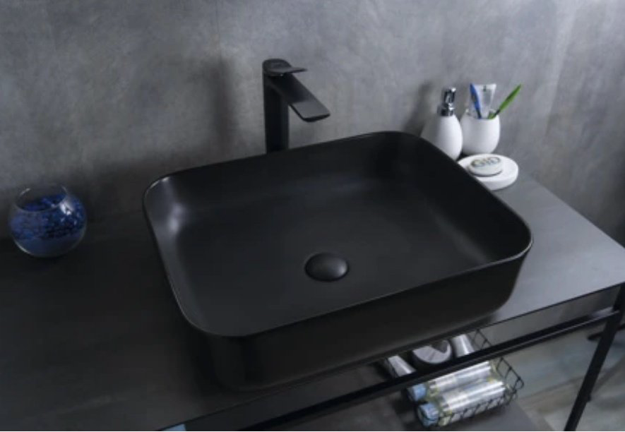 Раковина GID-ceramic Bm1304 накладная прямоугольная 50, керамика купить,NaN