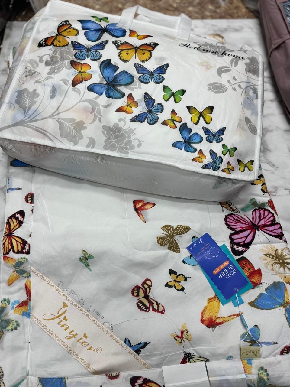 Комплект Jinyier Good Sleep 2-спальный сатин, 2 наволочки: 50x70 см