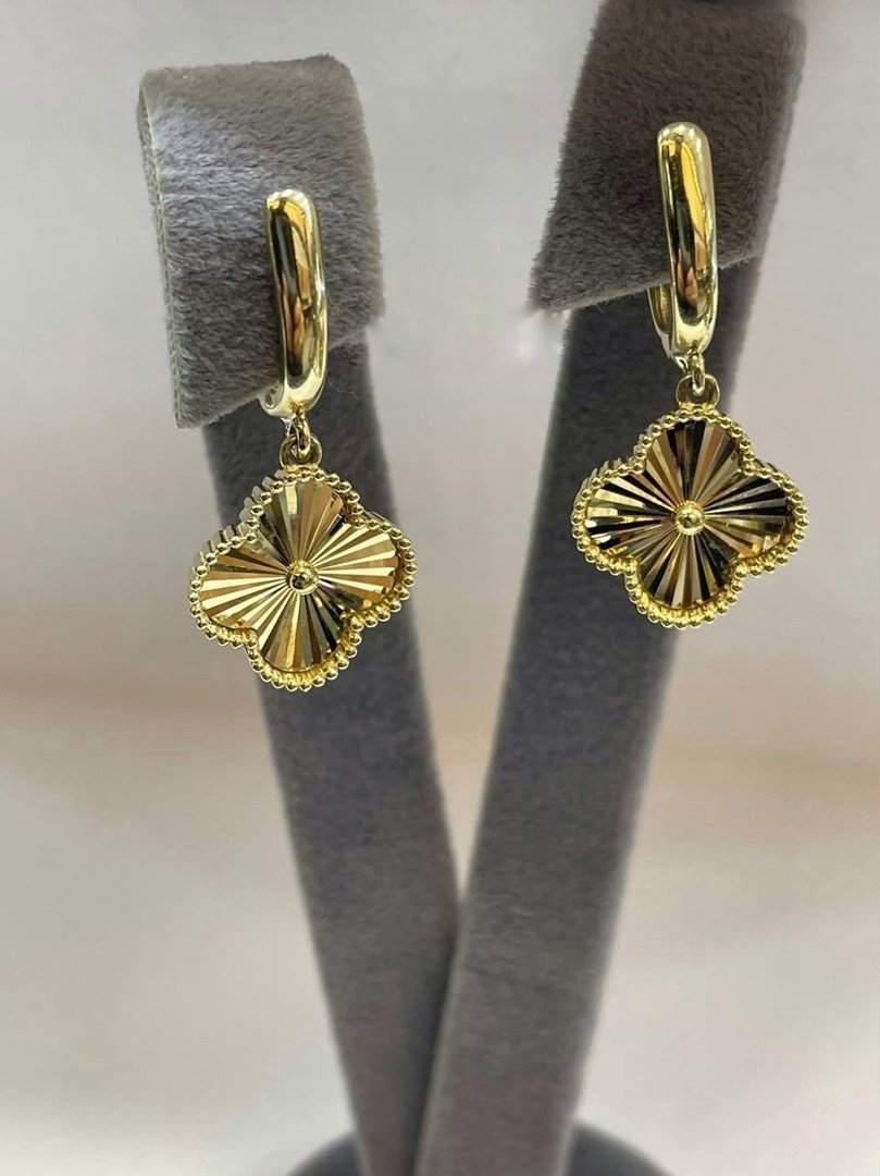 Серьги MIRSADO GOLD TRGLD160830 вес 4.58 г золото, без вставок купить,NaN