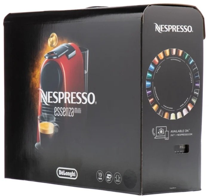 Кофемашина Delonghi Essenza Mini EN85.B черный