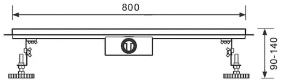Raglo трап R653.80.05 (7х80 см)