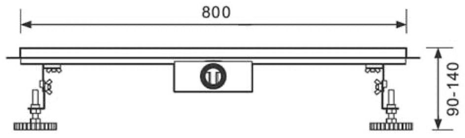 Raglo трап R653.80.05 (7х80 см) купить,NaN