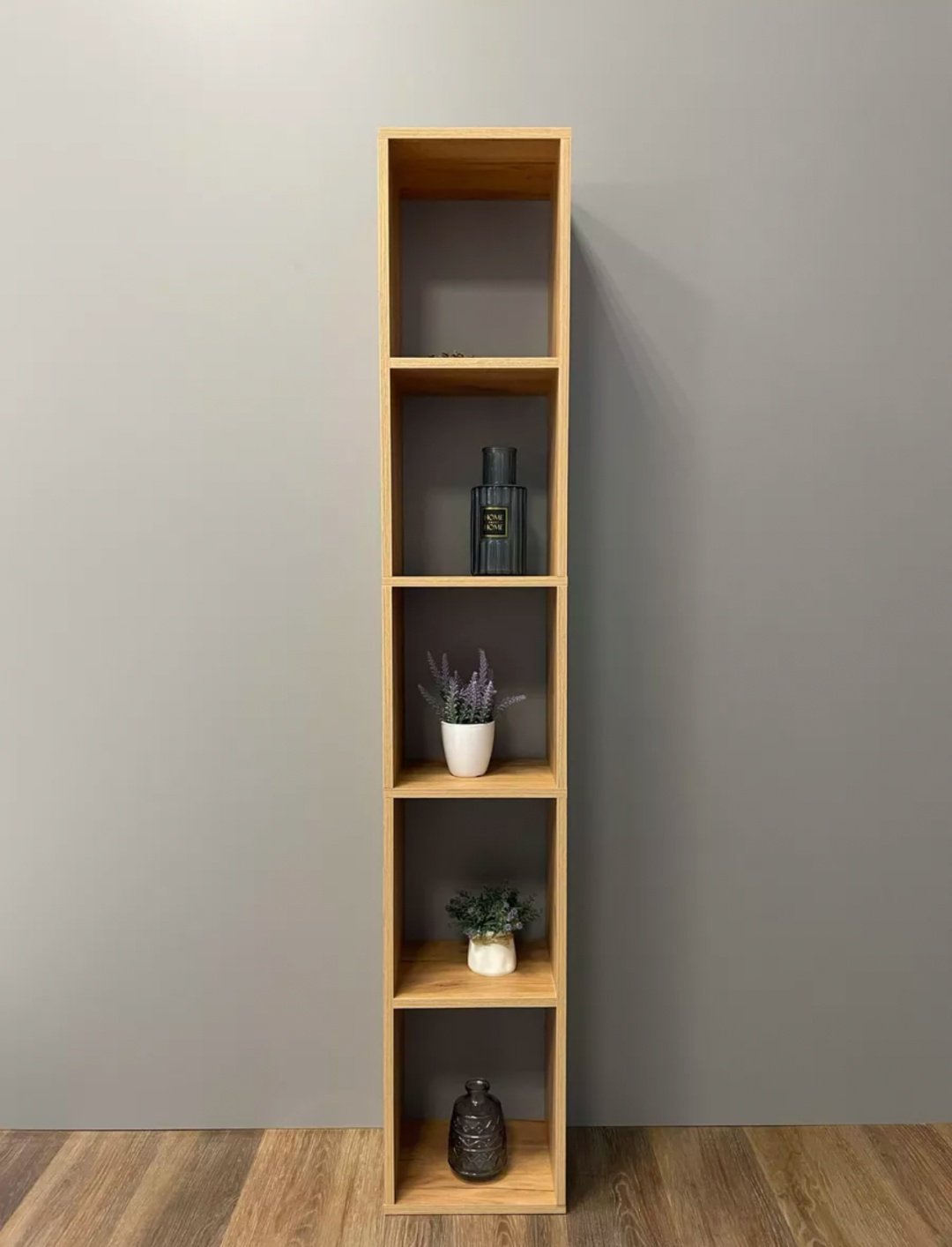 Стеллаж напольный , 30x25x174.6 см, коричневый купить,NaN
