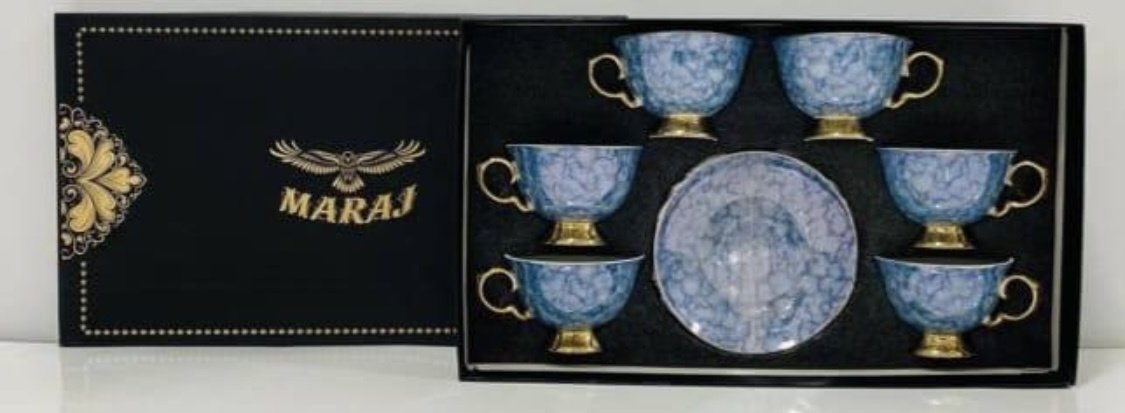 Чайная пара Maraj 3667 костяной фарфор