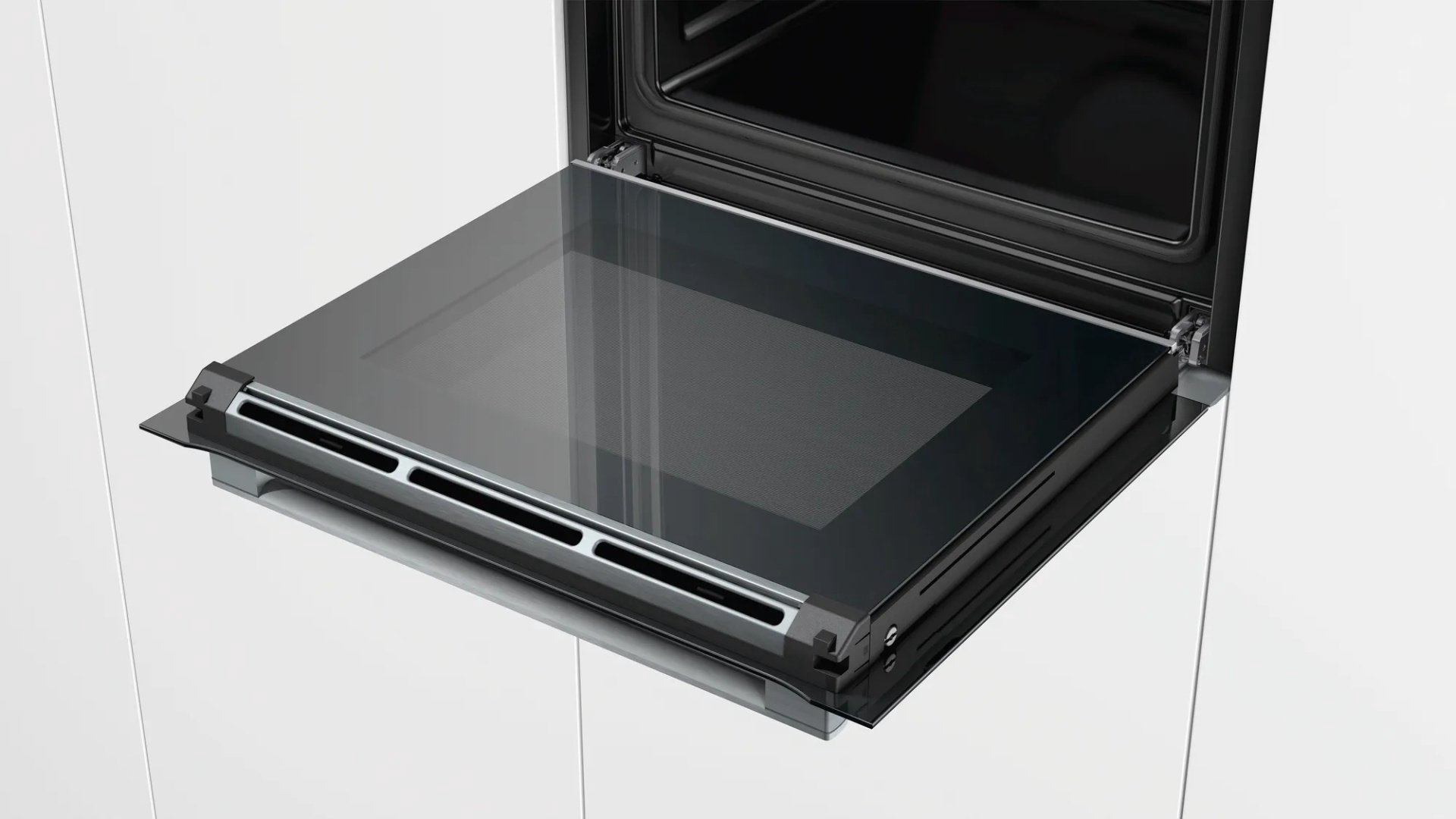 Духовой шкаф Bosch HBG655BS1 стальной купить,NaN