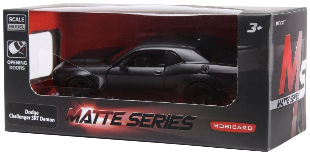 Mobicaro Dodge Challenger SRT Demon 464475, металл, черный