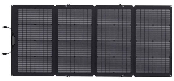 EcoFlow монокристалл 220 Вт, 24 В, 36 (3x12) панель 820х1835х25 мм
