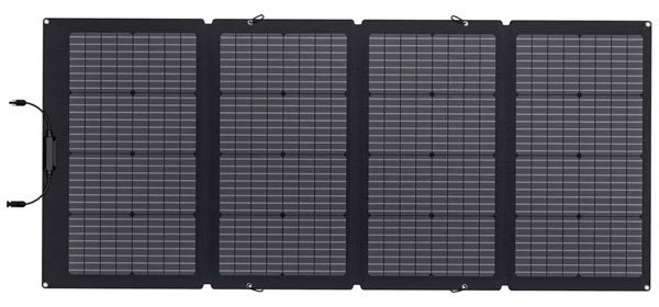 EcoFlow монокристалл 220 Вт, 24 В, 36 (3x12) панель 820х1835х25 мм