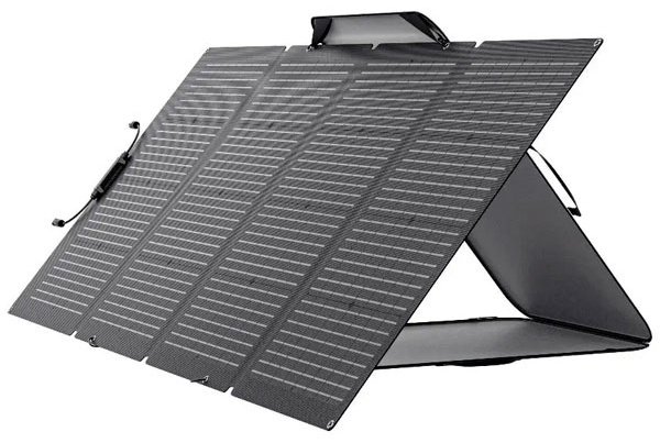 EcoFlow монокристалл 220 Вт, 24 В, 36 (3x12) панель 820х1835х25 мм