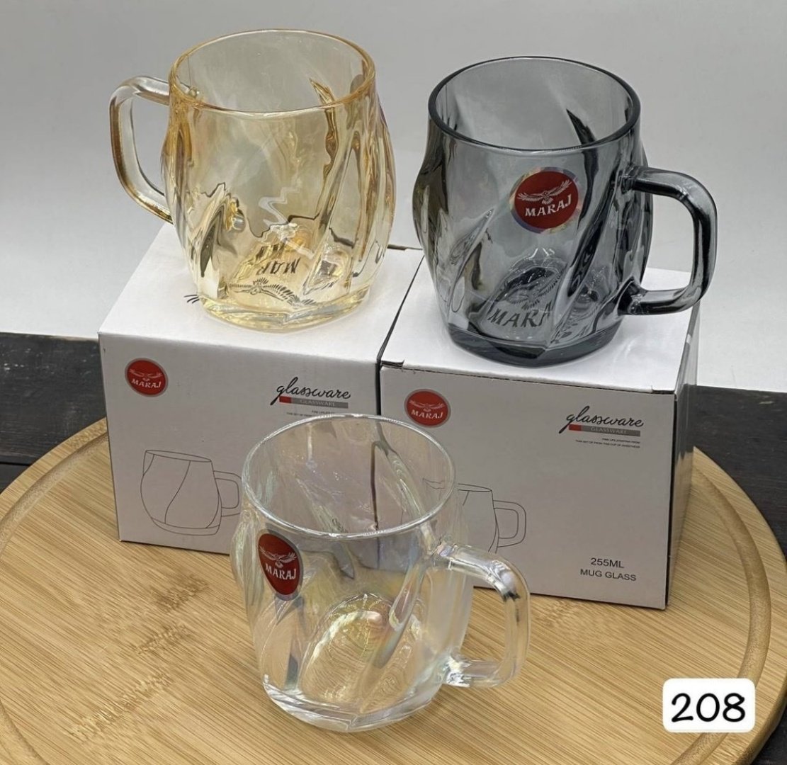 Кружка Maraj , 255 мл, стекло, 1 шт.