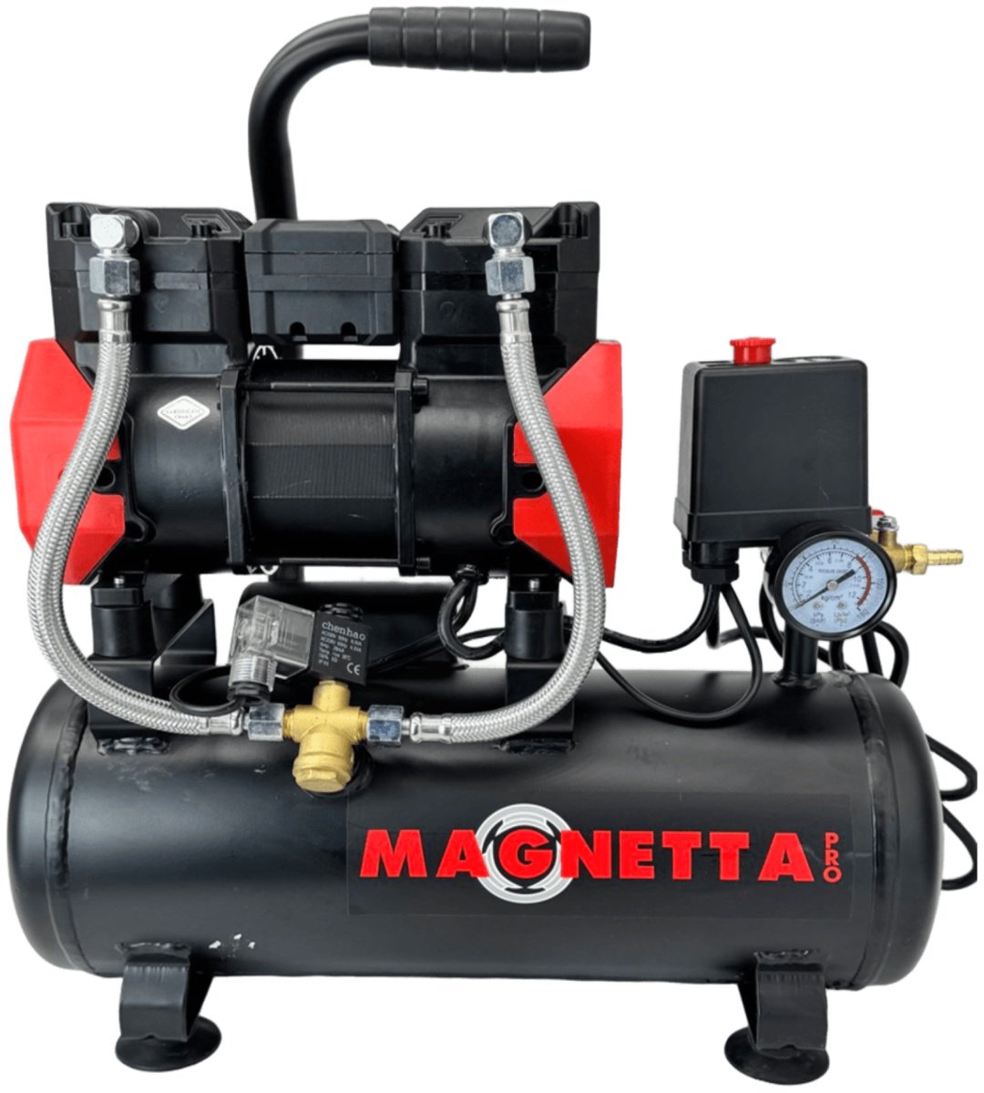 Компрессор безмасляный Magnetta BW1100-9, 8 бар купить,NaN